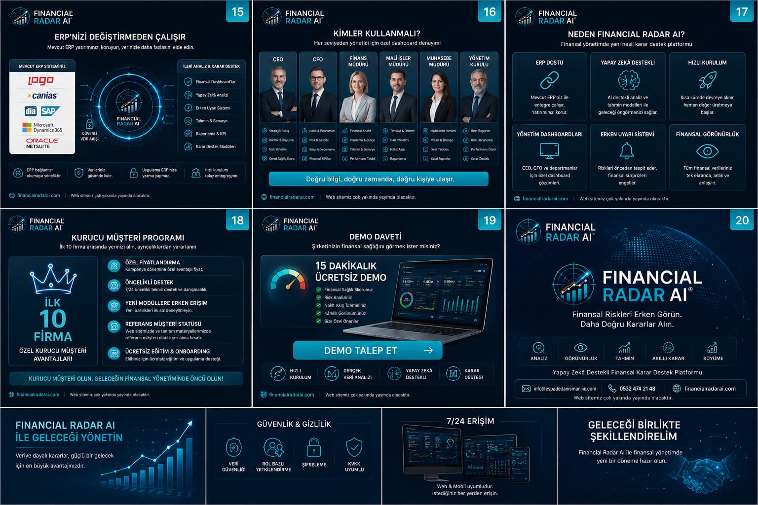 Financial Radar AI modül özeti